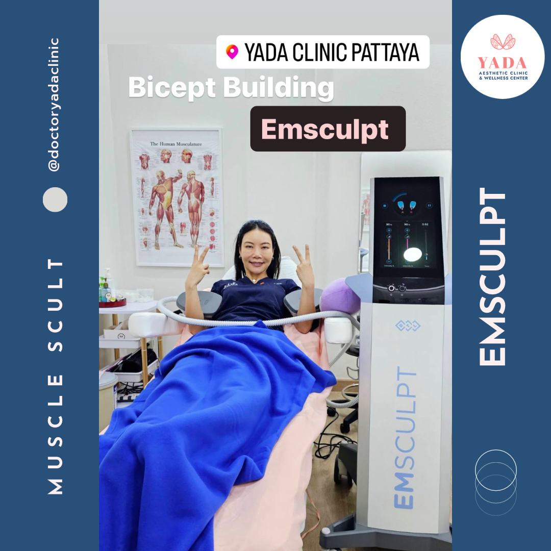 Transform Your Biceps With Emsculpt At Yada Clinic Pattaya | Doctor ...